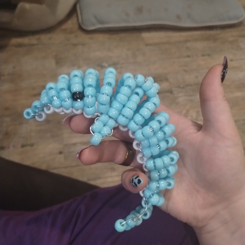 Beaded Dolphin